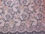 Elegant Orange Cotton Nylon Rayon Wedding Dresses Lace Fabric No-Elastic