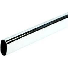 Uniform Zinc Coating Oval Steel Tubing ERW Small Tolerance Excellent Shock