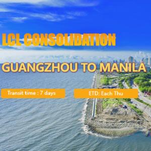 Quality LCL International Shipping from Guangzhou to Manila North Philippines wholesale