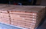 Sliced Cut Wood Flooring Veneer Sheet , Teak Wood Veneering 0.5 mm