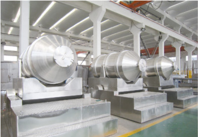 High Speed Rotary 2D Mixing Machine Mixer Blender For Herbal Powder Swing Mixer