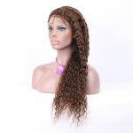 China wholesale 100% brazilian lace hair wig, 12"~28" Super wave Full Lace Wigs