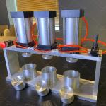 55KG Weight UT Machinery Fizzy Bombs Making Machine for Professional Bath Bomb
