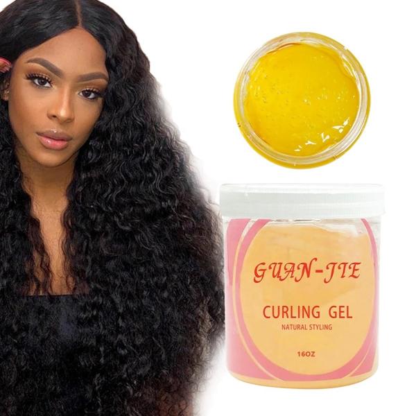 Transparent Hair Styling Gel for Natural Curls Waves African Hair Pride Kinkys