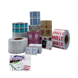 Quality Waterproof 103G Four Layers Laminated Aluminum Foil Film Roll For Bzk Wipes wholesale