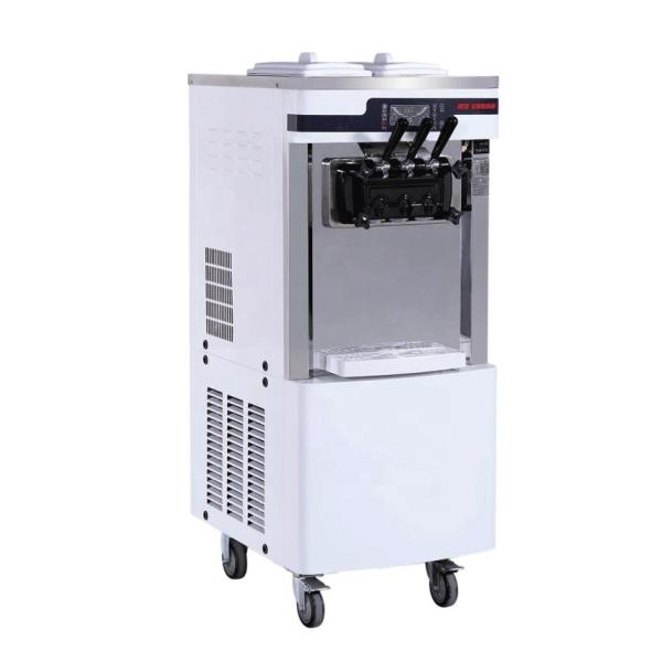 Outdoor Sale Automatic Commercial Stainless Steel Soft Serve Ice Cream Machine