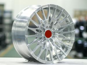 Quality Custom forged 6061 aluminum alloy electroplate Chrome Slivery Brush Forged wheels rims wholesale