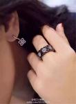 Cheap Price Diamond Ring 18K White Gold Wedding Ring with VVS Diamonds