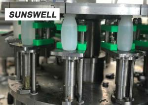 Quality HDPE Bottle Juice Filling Equipment With Aluminum Foil Filling Used In Yoghurt wholesale