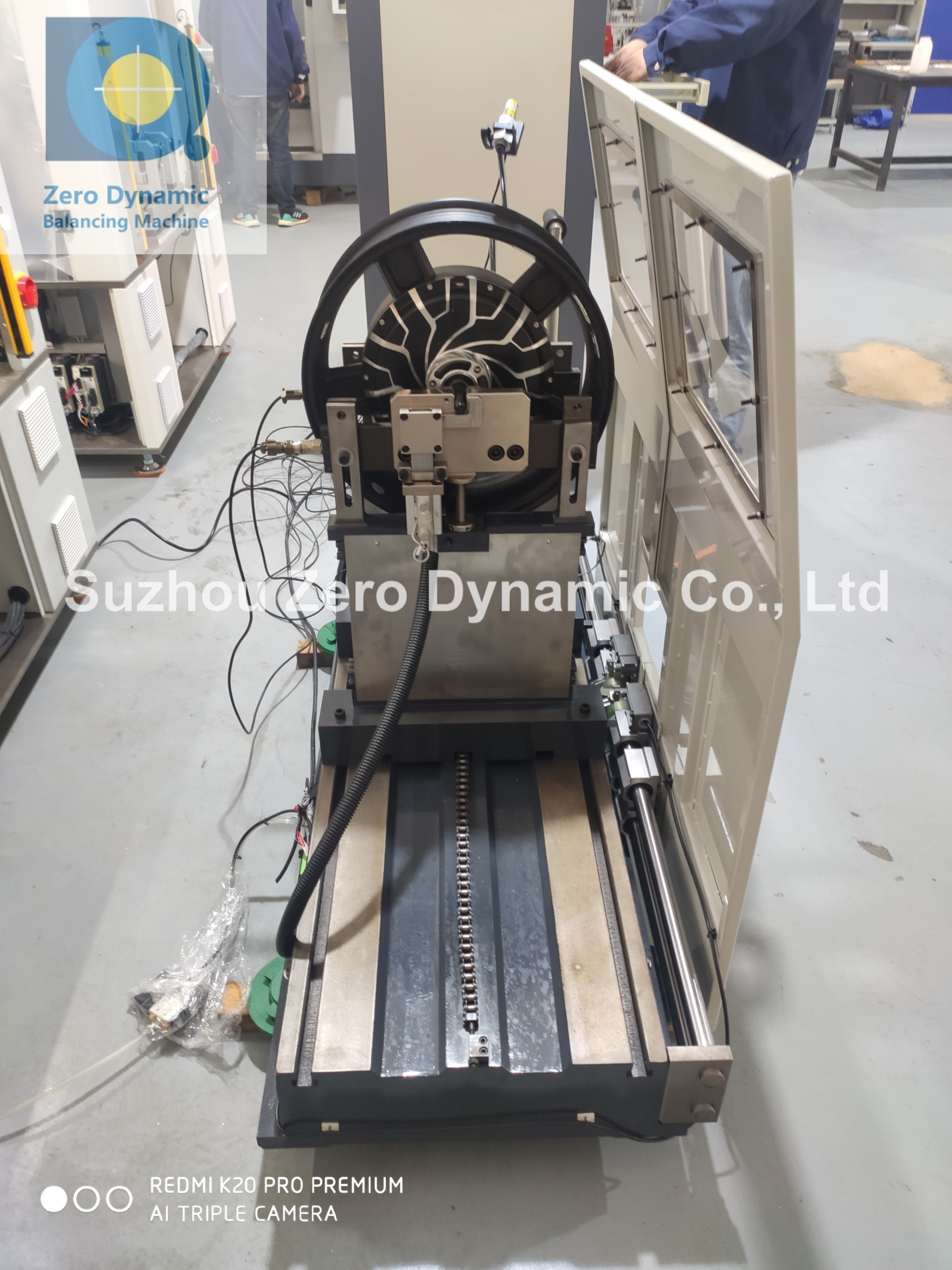 Self Drive Electric Bicycle Wheel Hub Motor Balancing Machine E Bike Wheel Hub Motor Balancer