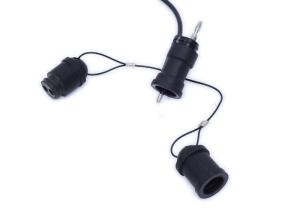 Quality High Sensitivity Geophone Connector / Double Ends Kooter Connector wholesale