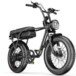 Quality Max Speed 30-50Km/h Disc Brake Electric Fat Tire Bike 48V 400W Motor Ebike wholesale