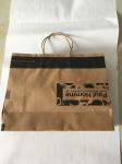 Custom desgin reusable shopping kraft paper bag gift packaging bags