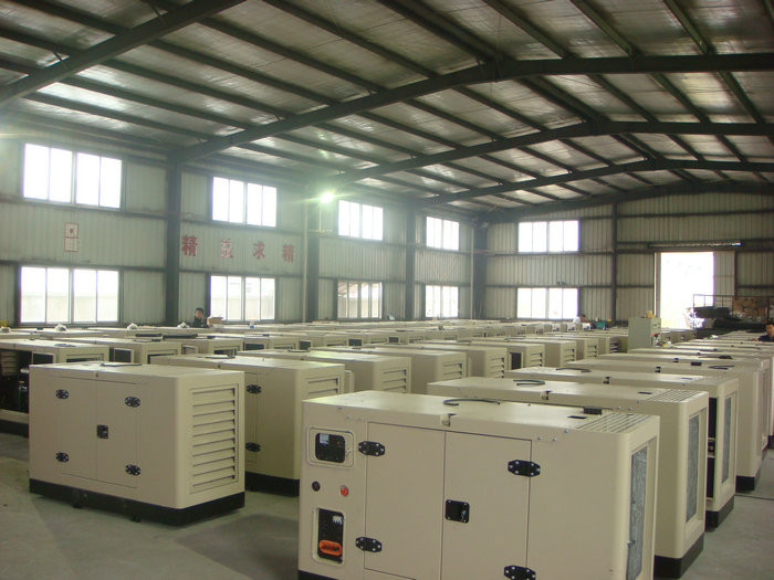 40KW Air cooled Deutz Diesel Generator Set Soundproof Generating 50KVA