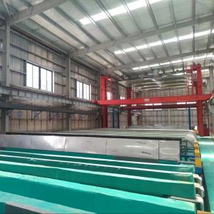 Quality Length 6500mm Horizontal Semi-automatic anodizing Line 900Ton/Month wholesale