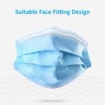 Disposable Hypoallergenic Dental 3 Ply Non Woven Face Mask