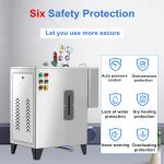 Small Electric Vertical Steam Generator Boilers Automatic 0.7MPa For Textile