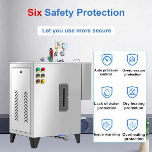 Quality Small Electric Vertical Steam Generator Boilers Automatic 0.7MPa For Textile Factory wholesale