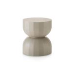 Creative Wooden Occasional Side Table Modern Hotel Accent Low Tables