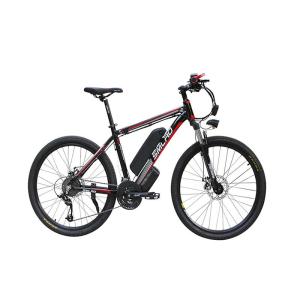 Quality Black 6061 Aluminium Electric Bike , 26 Inch 350w E Bike CE Certification wholesale