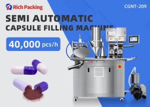 Quality Semi Automatic Capsule Filler Machine 40000 Capsules Per Hour wholesale
