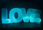 Wedding Inflatable Lighting Decoration Love Led Letter Balloon For Stage