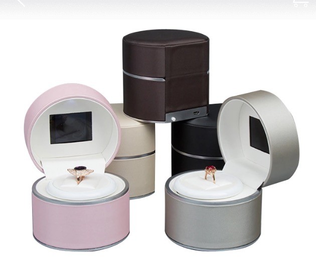 High Definition Box With Video Screen Commercial With Rechargeable Battery