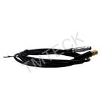 Ultrasonic Flaw Detector Single Ultrasonic Cable Black Color CE Certificate