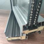 Double Glazing Thermal Insulation Aluminum Window Mill Finish Broken Bridge