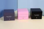 Custom Packaging Manufacturers Supremer Black Carton Box With Flower Jewelry