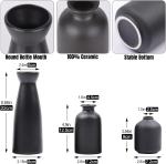 Morandi Color Ceramic Flower Pots Nordic Modern Small Bud Vase for Anniversary