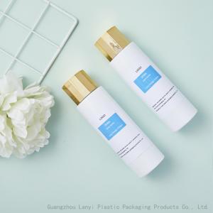 Quality White Cylinder 8.45oz 250ml Plastic Lotion Spray Bottle wholesale