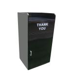 Galvanized Steel ISO9001 1200mm Recycle Restaurant Trash Can