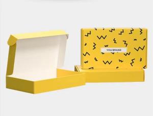 Quality Biodegradable Glossy Lamination Corrugated Paper Box Small Corrugated Shipping Boxes wholesale