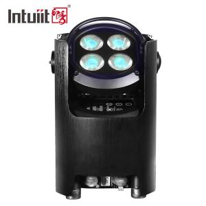 Quality 4x12w Rgbw Led Par Can Lights Battery Powered Night Club Bar Dj Led Effect Lighting wholesale