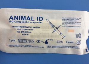 Quality Professional Mini Animal ID Microchip With Disposable Syringe , ISO Approved wholesale