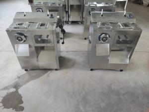 Quality Electric 250kg/H Meat Cutter And Grinder 150kg/H 2200W Industrial Frozen Meat Grinder wholesale