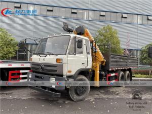 Quality Dongfeng 6x4 Cargo Truck Mounted Folding Boom Crane 12tons wholesale
