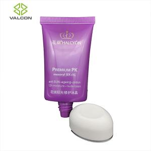 Quality 40 ML Diameter 35 MM Oval Tube Packaging With Customized White Flip Cap For Hand Cream wholesale
