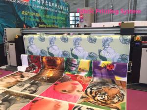 Quality 3 Pieces Print Heads Sublimation Printing Machine For Light Box / Table Cover wholesale