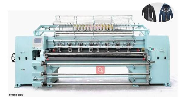 Automatic Industrial Computerized Sewing Machines , Multi Needle Quilt Making