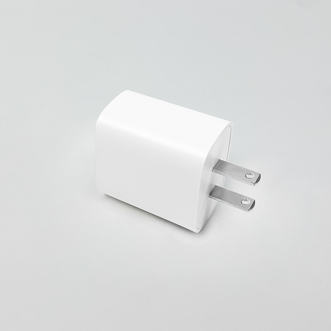 White 2.22A 9V 20W Fast Charger GaN With Over Current Safety Protection