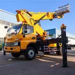 Vehicle-mounted aerial working platform