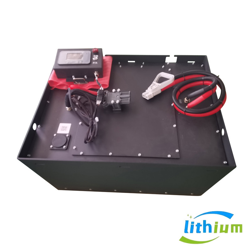 Big Capacity LiFePO4-Batteries for 4 Wheel Counterbalance Forklift No Maintainence