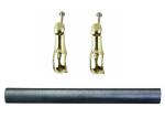 Bronze Plating Swing Bar F Size Customized For Metal Casket / Wooden Casket