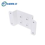 Titanium Sheet Metal Bending Parts Anodized Bead Blasted Surface