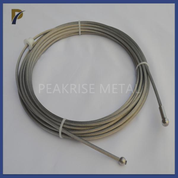Cheap 4.5mm Pure Fine Tungsten Alloy Wire Rope For Single Crystal Furnace Characteristics Of Tungsten wire high quality for sale