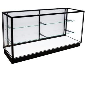 Quality Commercial Retail Store Glass Display Case Cabinet Chain Floor Wood wholesale