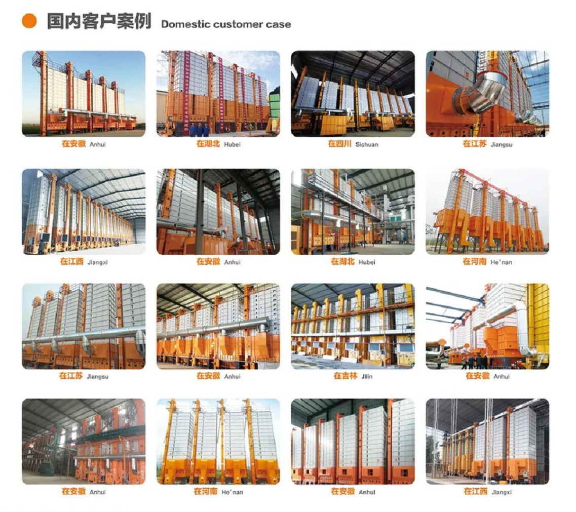 Cross Type Rice Grain Dryer Machine 12Ton/Batch 220V / 380V