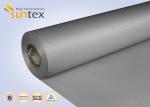 0.4mm Air Distribution PU Coated Fiberglass Fabric Flame Retardant M0 Certificat